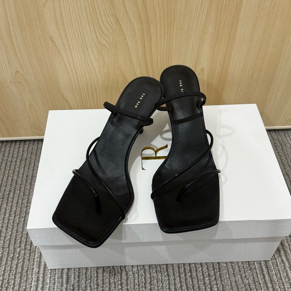The Row Women's Black Sandals - Picture 4 of 7